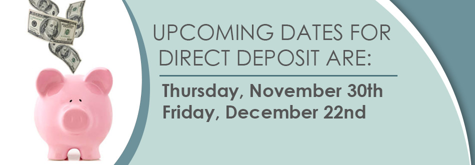 Direct Deposit Dates