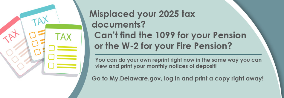 Retiree Tax Document Reprints