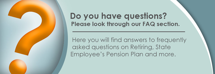 Frequently Asked Questions for the Pension Office