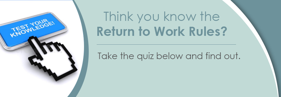Return to work quiz